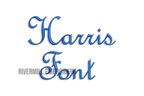 1 Harris Machine Embroidery Font: A Designer's Review