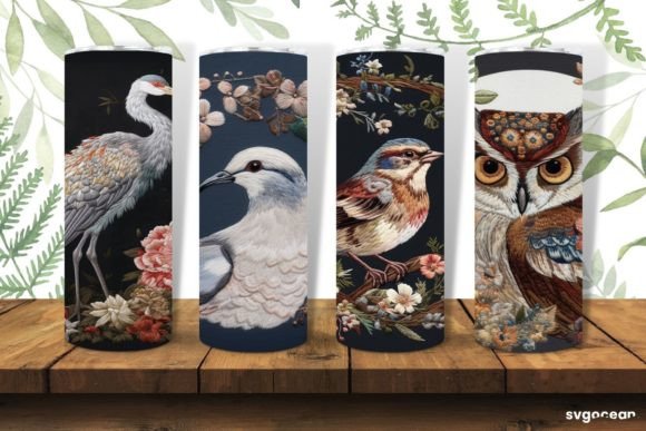 Bird Embroidery Tumbler Wrap Bundle: A Real-Use Review