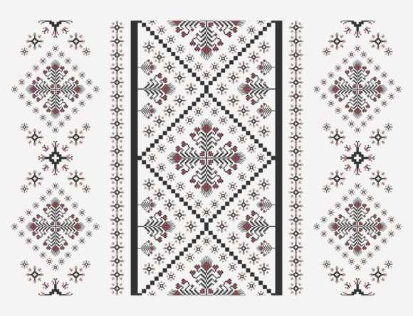 Embroidery Ethnic Floral Pattern: Craft Fair Review