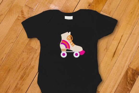 Retro Rollerskate Mini Embroidery Review for Shops