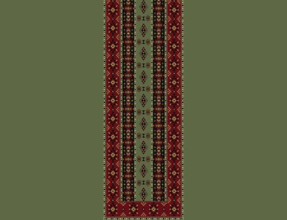 Vintage Aztec Neckline Embroidery: A Designer’s Take